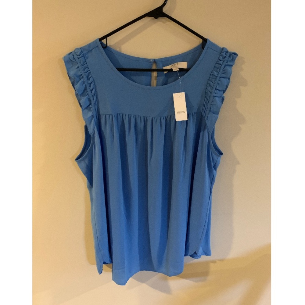 Ruffle Sleeve Blouse